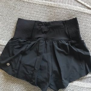 Black lululemon shorts